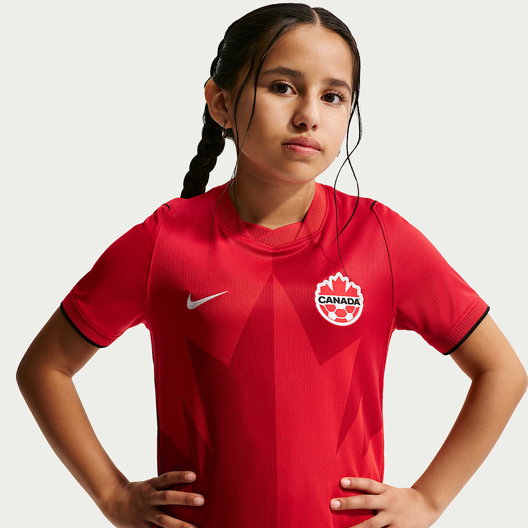 Canada 2026 Stadium Home Older Kids' Nike Dri-FIT Football Replica
